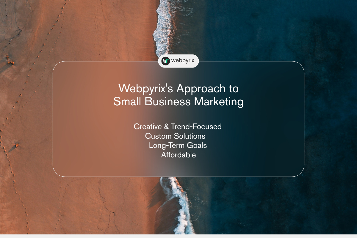 Webpyrix team offering affordable and custom digital marketing solutions for small businesses